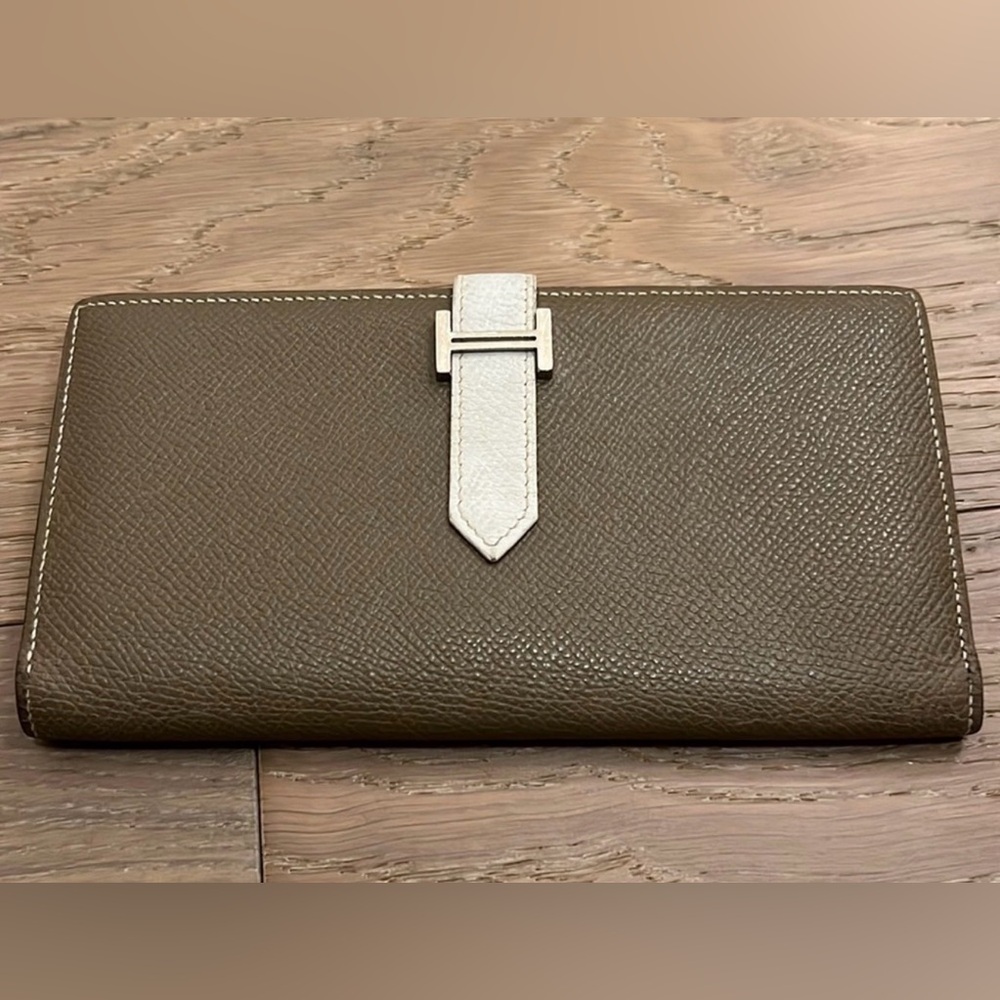 Hermes H Passant Toutenmain Wallet